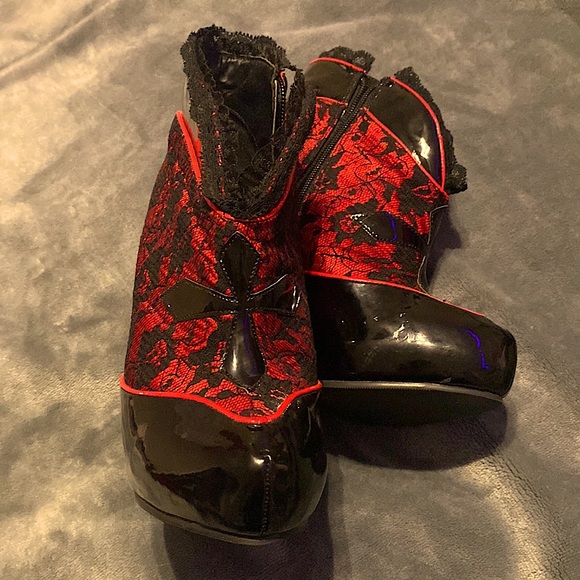 girlie lingerie brand romantic goth pumps - Picture 2 of 4